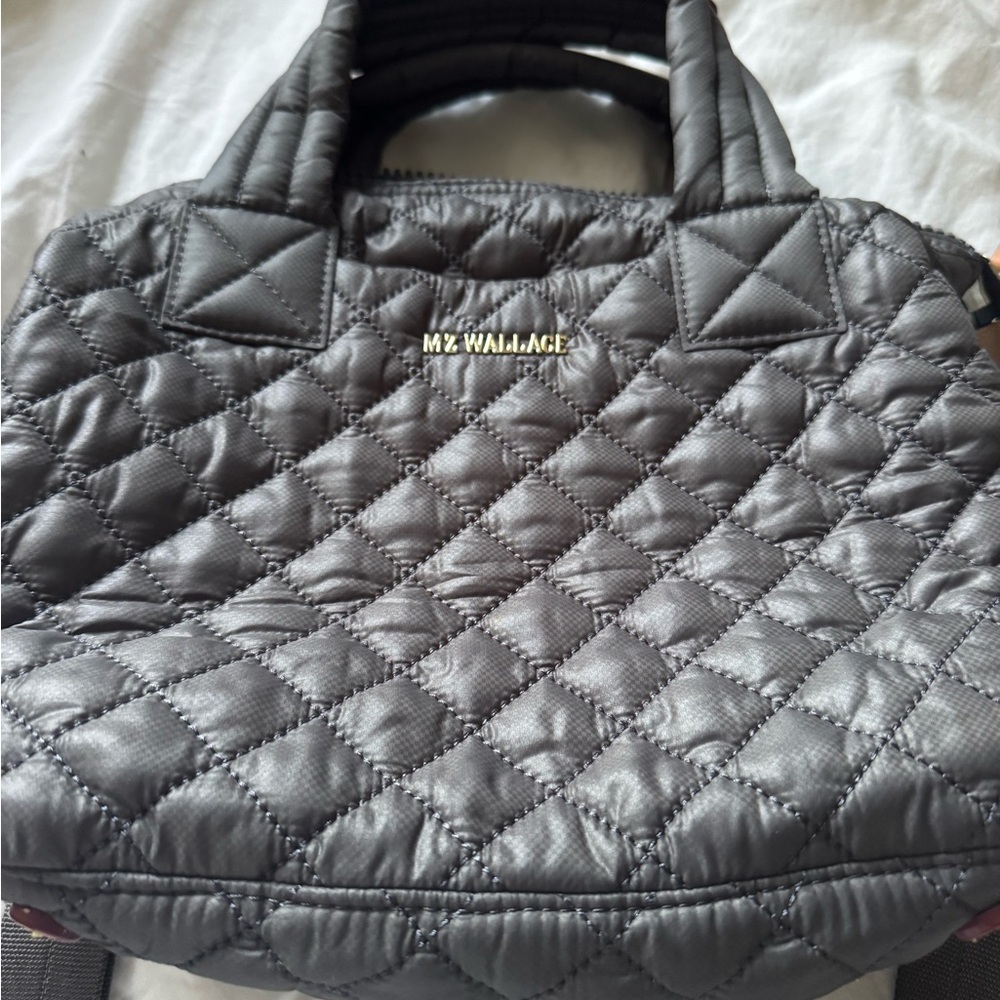 MZ Wallace Quilted Crossbody Bag in Magnet new not tags - Picture 11 of 13